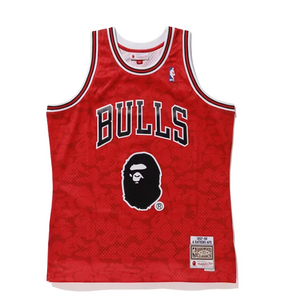 Bape Mitchell & Ness Bulls Jersey