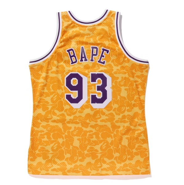Bape Mitchell & Ness Lakers Jersey