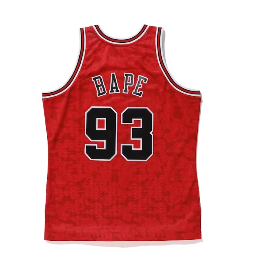 Bape Mitchell & Ness Bulls Jersey