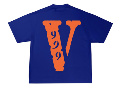 Vlone Juice WRLD 999 Blue Tee