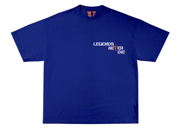 Vlone Juice WRLD 999 Blue Tee