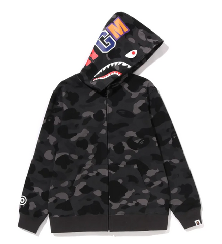 Bape Black Camo Hoodie