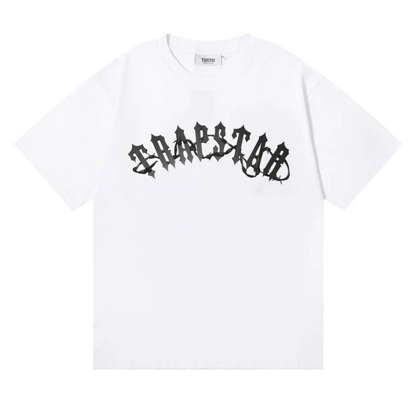 Trapstar Barbwire White Tee