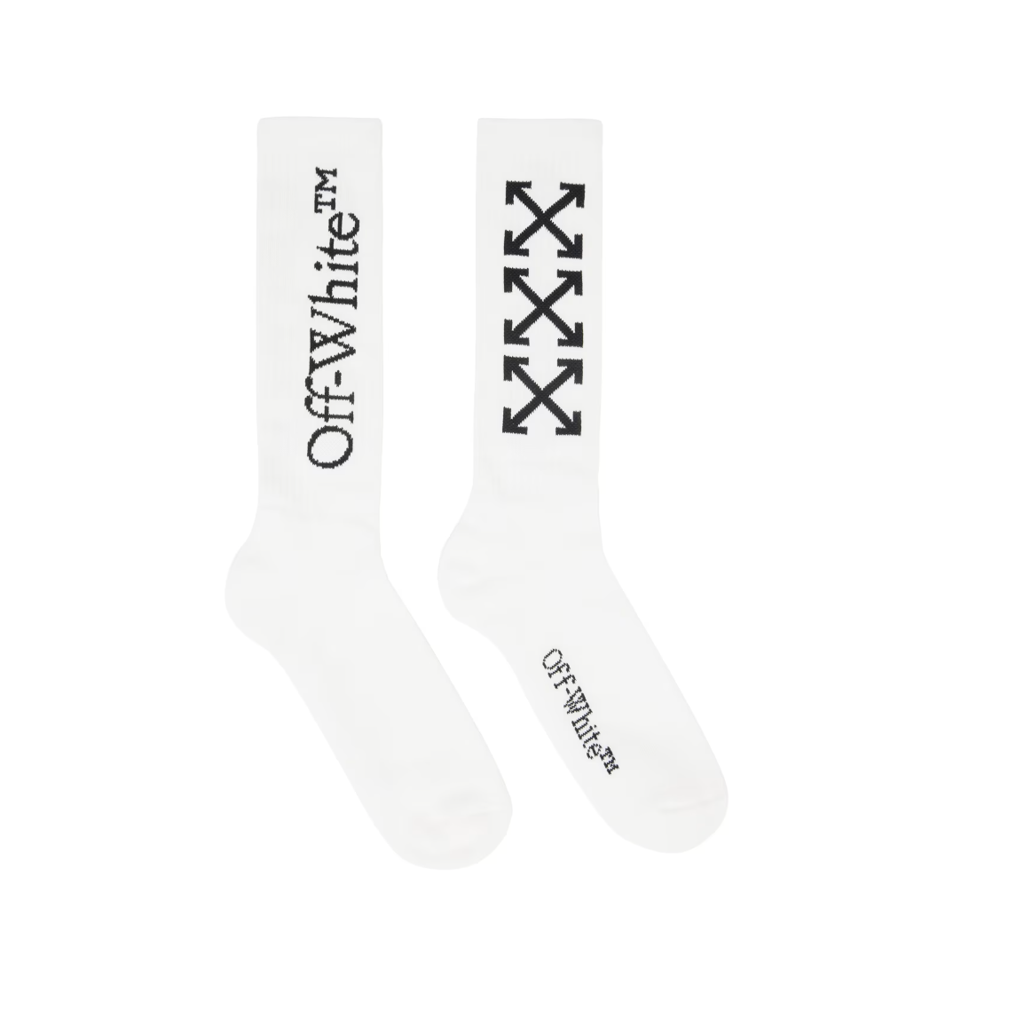 White Off-White Socks