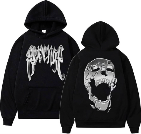 Revenge Skull Hoodie