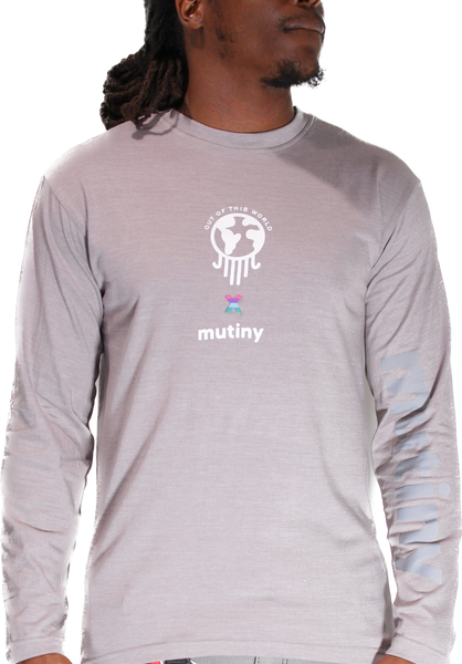 OOTW x Mutiny Long Sleeve Grey Shirt