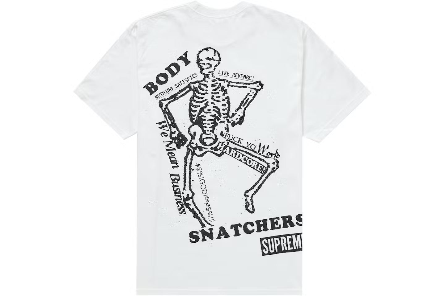 Supreme Body Snatcher White Tee