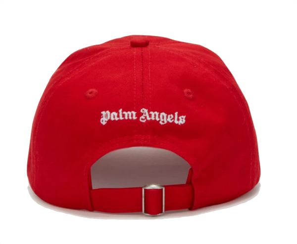 Palm Angels Red Baseball Cap