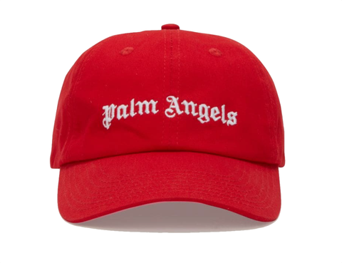 Palm Angels Red Baseball Cap