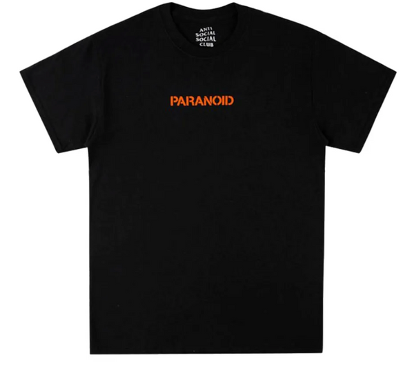 Assc Paranoid Orange on Black