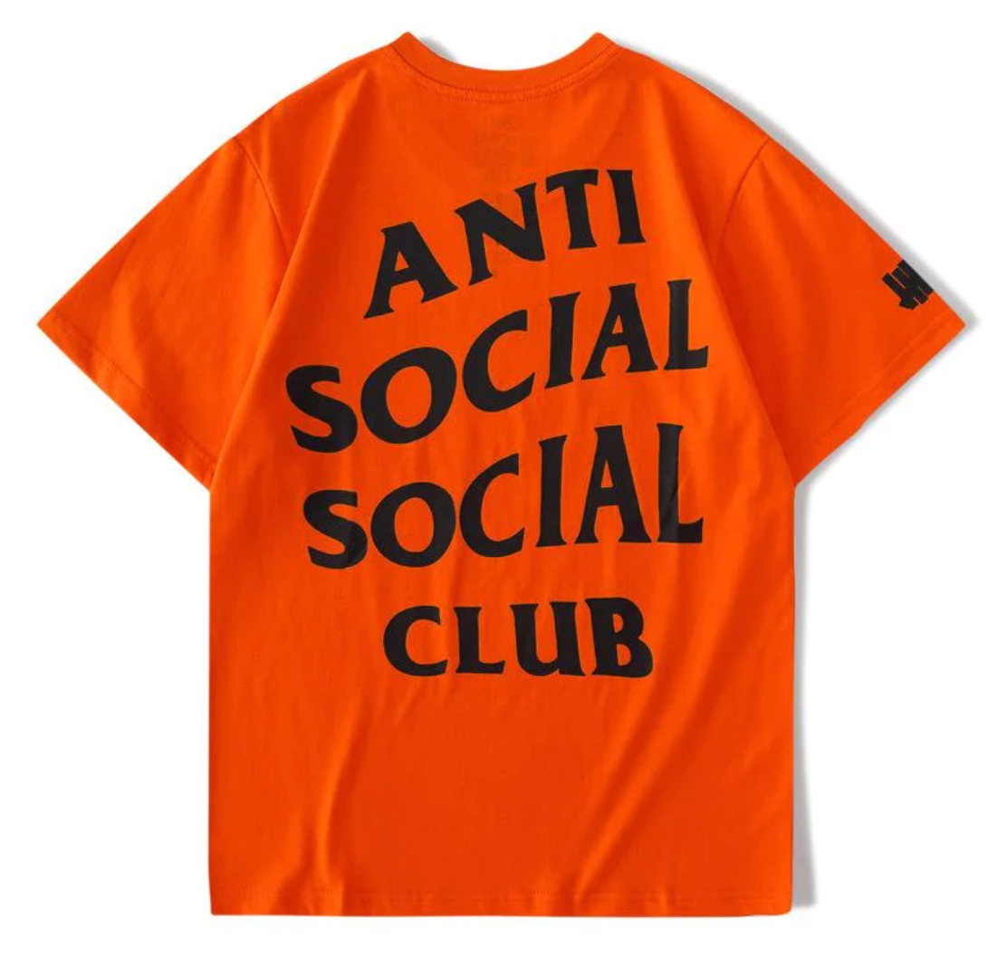 UNDFTD Assc Paranoid Orange on Black