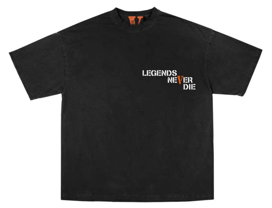Vlone Juice WRLD 999 Black Tee