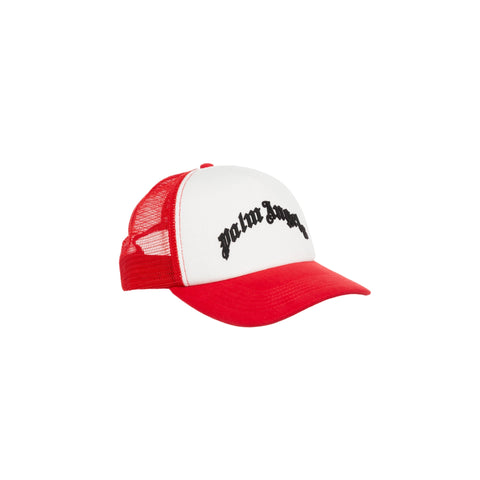 Palm Angels Red Trucker Hat